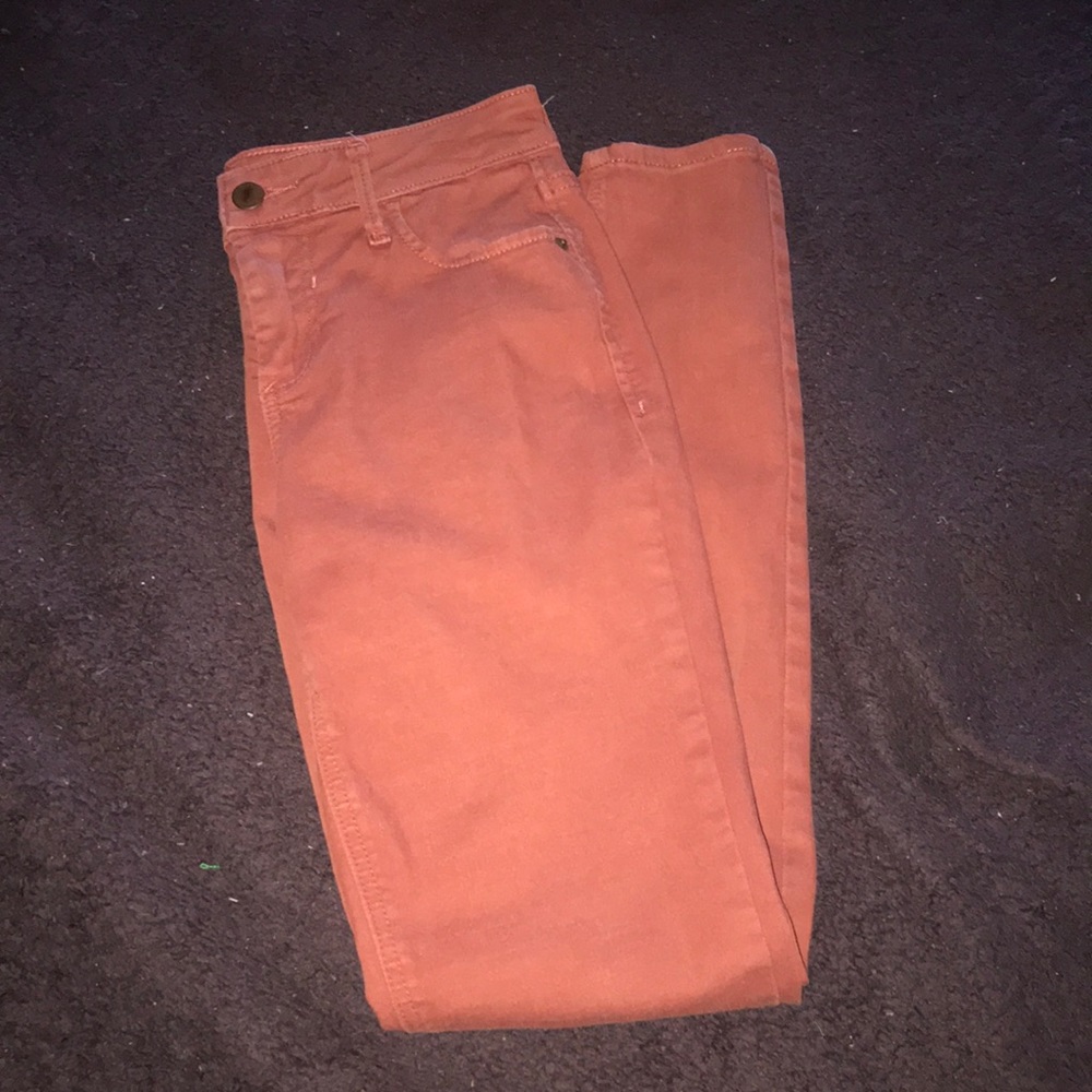 Woman’s Brick Old Navy Jeans Size 2 Skinny Cut